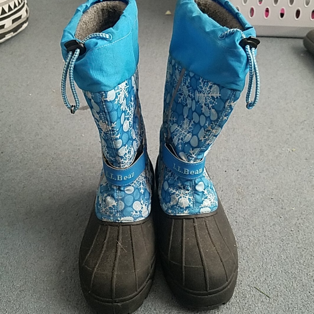 Kids Blue Snow Boots